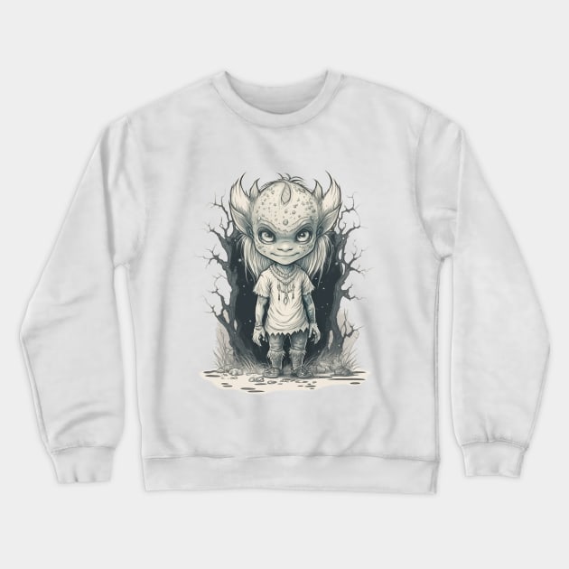 Mystical fantasy character. Crewneck Sweatshirt by AndreKENO